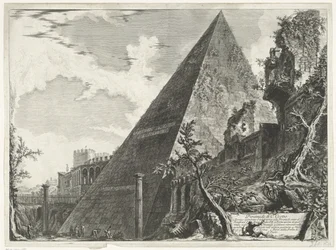 Pyramide des Cestius in Rom