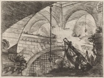 Der Bogen mit Muschelornament