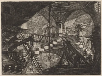 Der Bogen mit einem Muschelornament