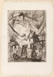 Die Carceri, Platte 9