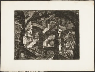 Der gotische Bogen, Tafel 14 aus Imaginary Prisons
