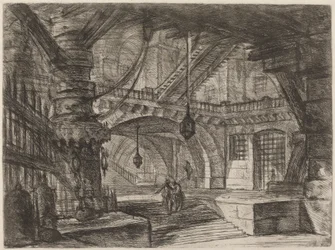 Der Pier mit Ketten