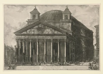 Ansicht des Pantheon