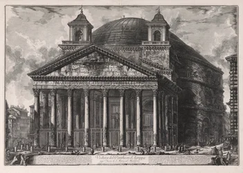 Ansicht des Pantheon