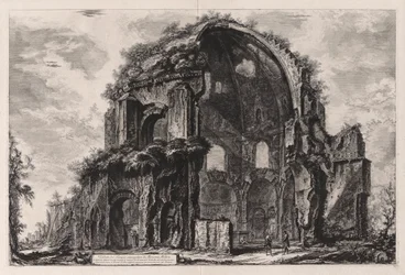 Veduta del Tempio ottangolare di Minerva Medica, aus Vedute di Roma
