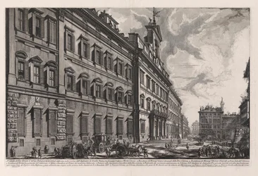 Veduta della Gran Curia Innocenziana