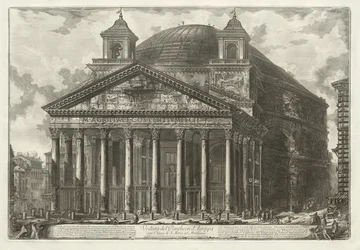 Ansichten von Rom: Das Pantheon