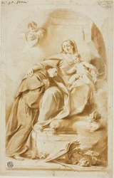 Madonna mit Kind und Heiliger Antonius von Padua