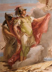 Detail von Aeneas, aus Venus