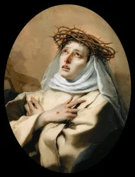 Die heilige Katharina von Siena