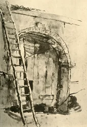 Tor, Mitte des 18. Jahrhunderts, 1928