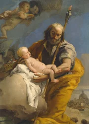 Heiliger Josef und das Christuskind, 1767-69