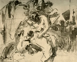 Das Opfer der Iphigenie, ca. 1757, 1928