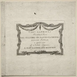 Verschiedene Kaprizen, 1785