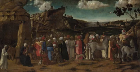 Die Anbetung der Könige, um 1480