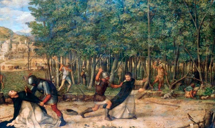 Die Ermordung des heiligen Peter Martyr, ca. 1507