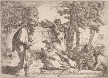 Diogenes sucht einen ehrlichen Mann