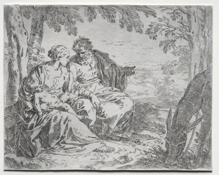 Ruhe auf der Flucht nach Ägypten