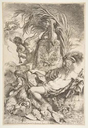 Der Genius von Castiglione, ca. 1645-47, veröffentlicht 1648