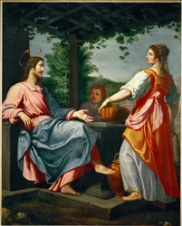 Christus und die Samariterin am Brunnen