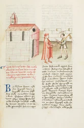 Dekameron, Der Serail des Stummen - Masetto da Lamporecchio kommt im Kloster an, Dritter Tag, Novelle 1