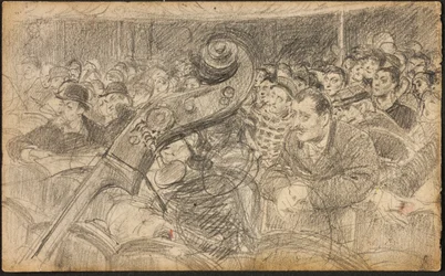 Publikum in einem Pariser Theater II