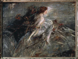 Rom, Porträt von Marchesa Luisa Casati