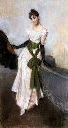 Porträt von Emiliana Concha de Ossa, 1888