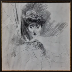 Porträt von Madame Veil Picard