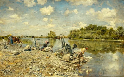 Die Wäsche, 1874