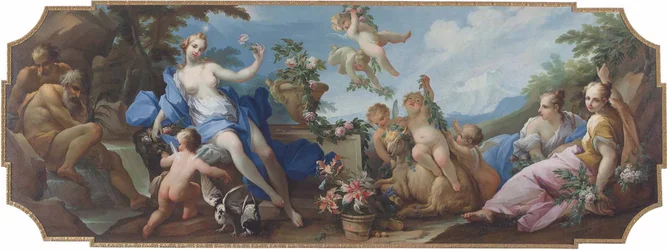 Aurora und Diana, oder eine Allegorie des Frühlings