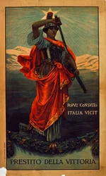 Italienisches Militärplakat, Erster Weltkrieg: 