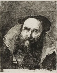 Lächelnder alter Mann