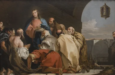 Die Einsetzung der Eucharistie