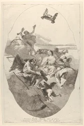 Venus vertraut Amor der Zeit an, 1758-80