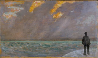 Sonnenuntergang über dem Meer