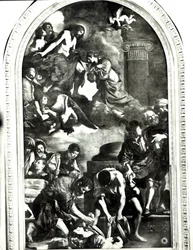 Das Begräbnis der Heiligen Petronilla