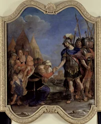 Volumnia vor Coriolanus, 1643