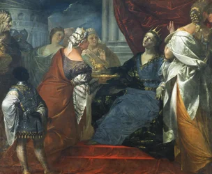Königin Artemisia trinkt die Asche von Mausolos