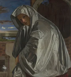Maria Magdalena auf dem Weg zum Grab Christi