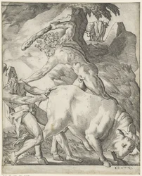 Herkules kämpft mit Cacus