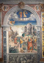 Fresko von Giovanni Maria Falconetto (1468-1535), Saal des Tierkreises, Palazzo D