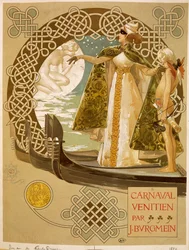 Venezianischer Karneval, Plakat von Giovanni Mataloni