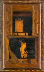Lignaeanischer Kanonischer Chor, eingelegt von Giovanni Maria Platina 1484, Oberer Stand