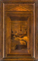 Lignaean-Kanonischer Chor, eingelegt von Giovanni Maria Platina 1484, oberer Stand