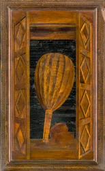 Lignaeanischer Kanonischer Chor, Intarsien von Giovanni Maria Platina 1484, Oberer Stuhl