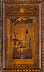 Lignaean Canonical Choir, eingelegt von Giovanni Maria Platina 1484, Oberer Stall