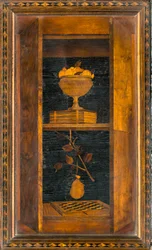 Lignaean Kanonischer Chor, eingelegt von Giovanni Maria Platina 1484, Oberer Stall