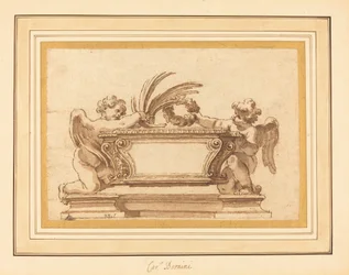 Studie für einen Reliquienschrein