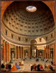 Innenraum des Pantheons, Rom